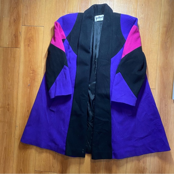 Vintage Gallery Colorblock Blanket Coat - Picture 1 of 5